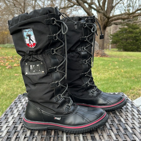 Pajar Shoes - Pajar Grip Tall Women's Winter Boots - Black